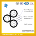 6AWG Conductor quadruplx 600V tipo secundario URD cable conductor de aluminio 600 VOLT SECUNDARIO UD - DUPLEX / TRIPLEX / QUADRUPLEX